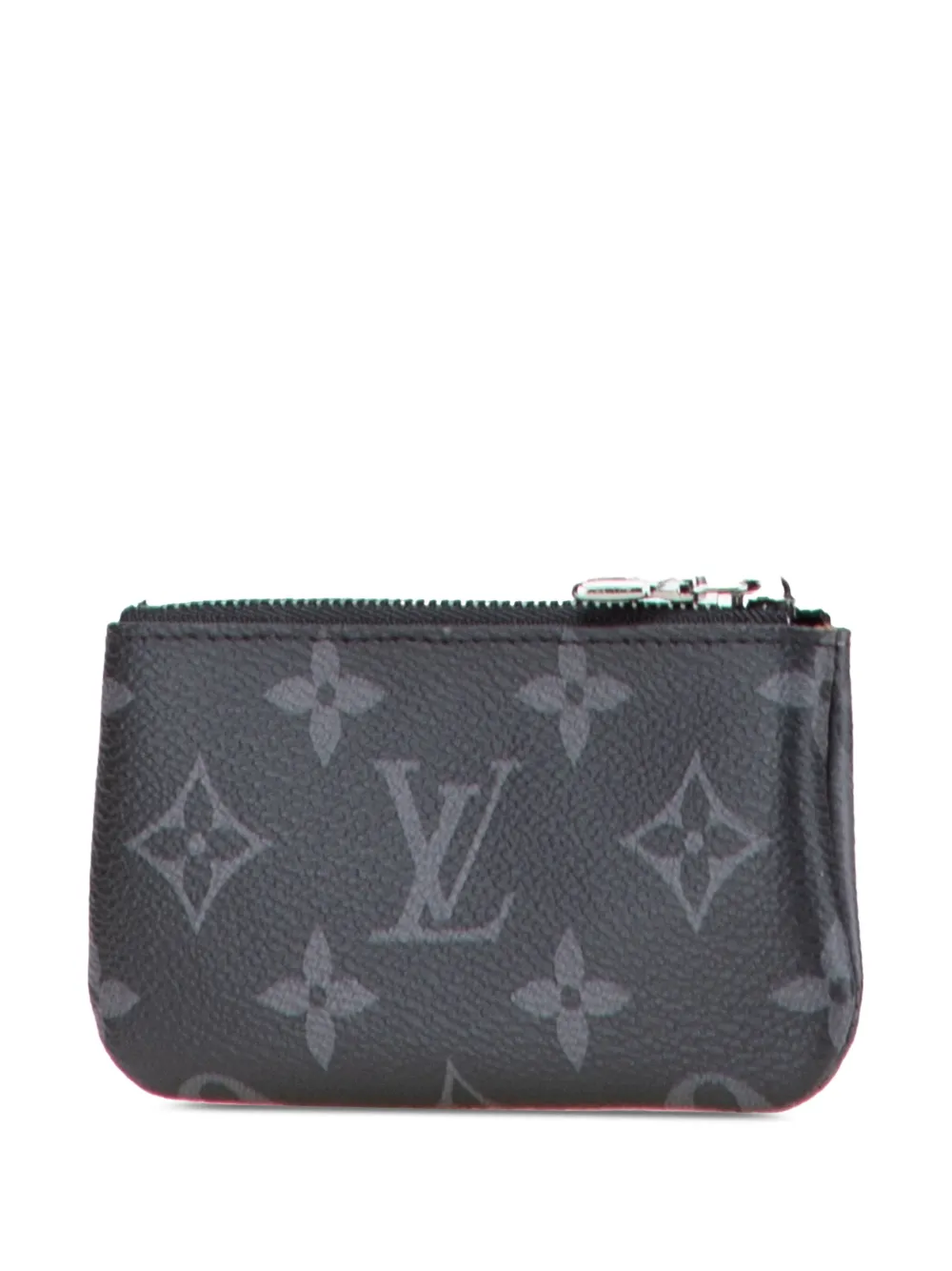 Louis Vuitton Pre-Owned 2023 Monogram Eclipse Reverse Trio Messenger Key Pouch coin pouch | Women | Image 2