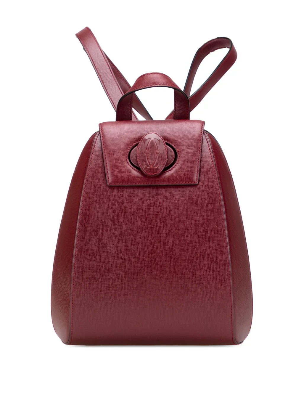 Cartier 2010-2025 Must De Cartier Leather backpack - レッド Cartier 2010-2025 Must De Cartier Leather backpack - レッド