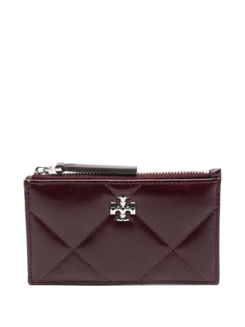 Tory Burch Kira quilted zip-top card holder