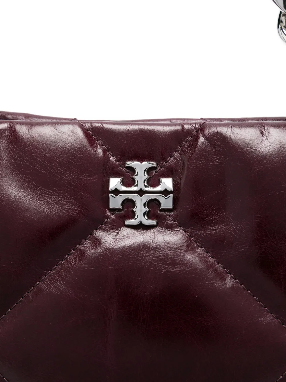 Tory Burch quilted chain-strap shoulder bag Paars