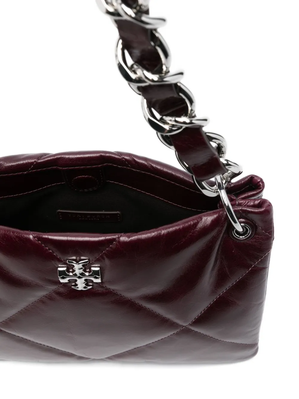 Tory Burch quilted chain-strap shoulder bag Paars