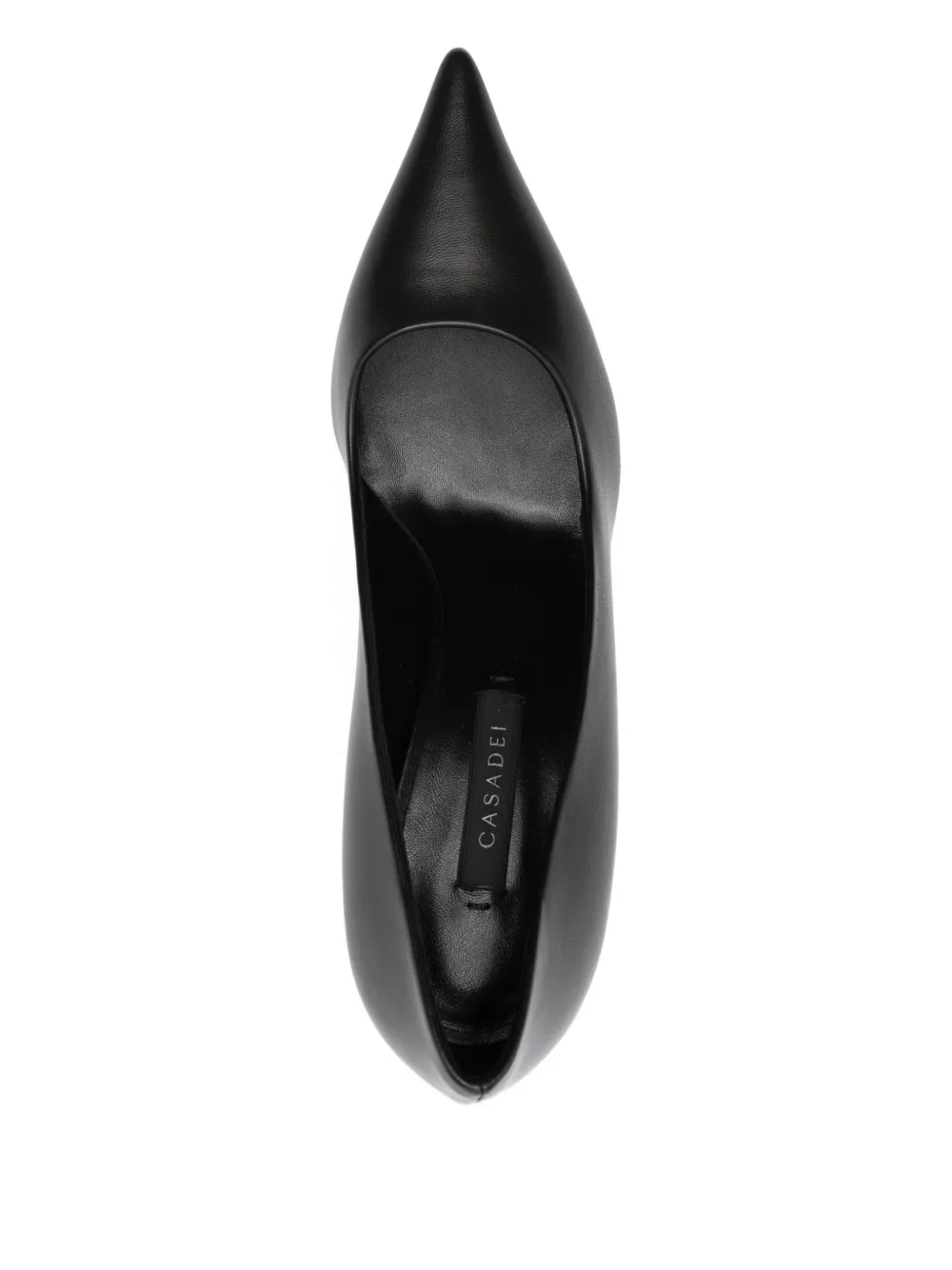 Casadei 80 mm Superblade stiletto pumps met puntige neus Zwart