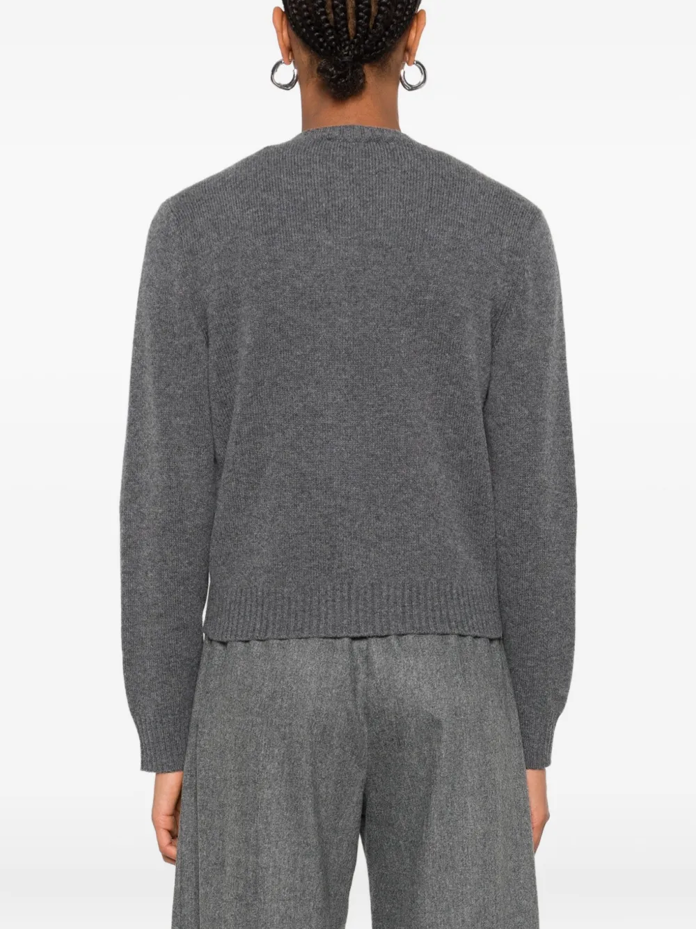 Fabiana Filippi embellished button-front cardigan Grijs