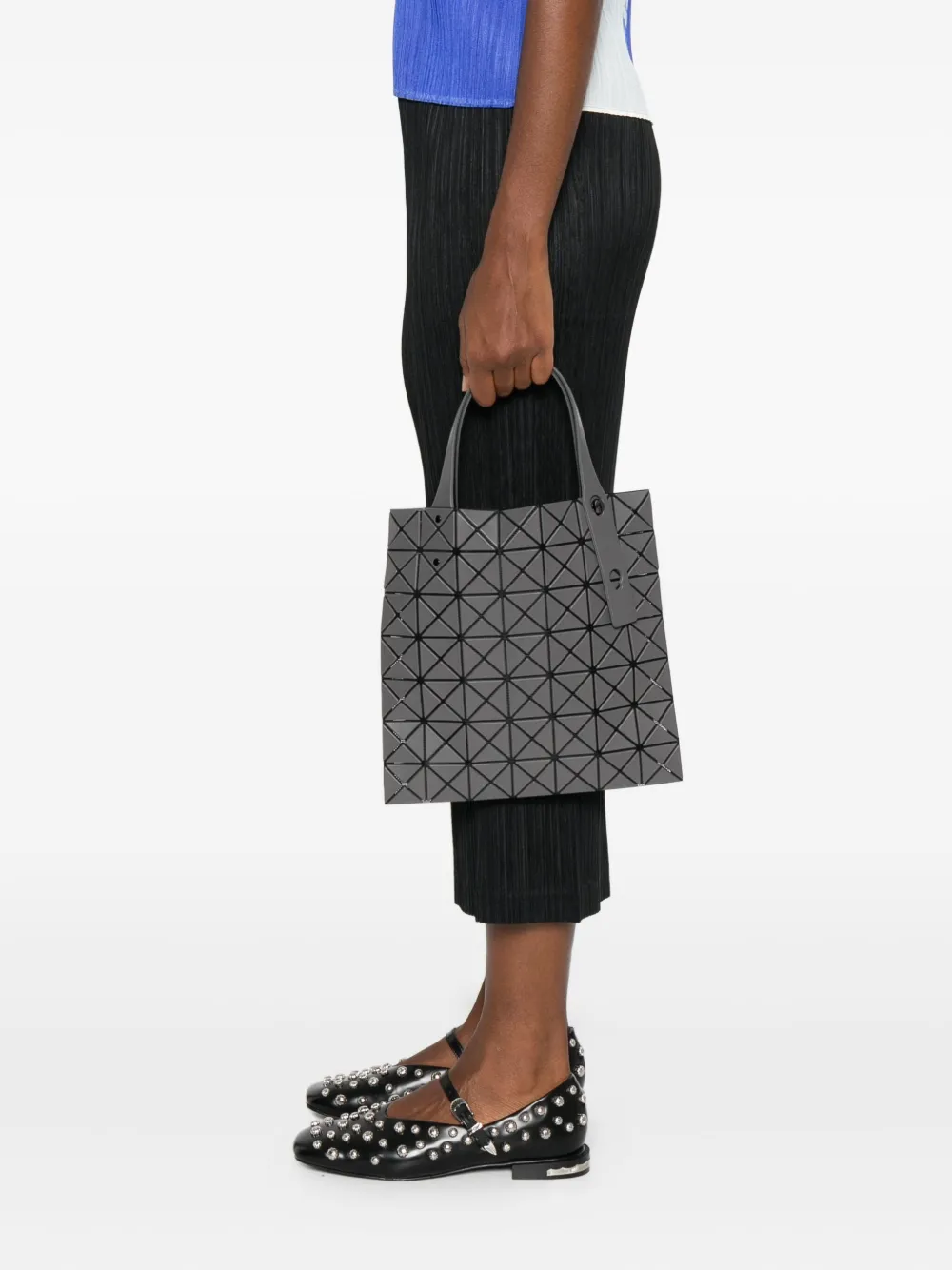 Bao Bao Issey Miyake Prism geometric-pattern tote bag - Grijs