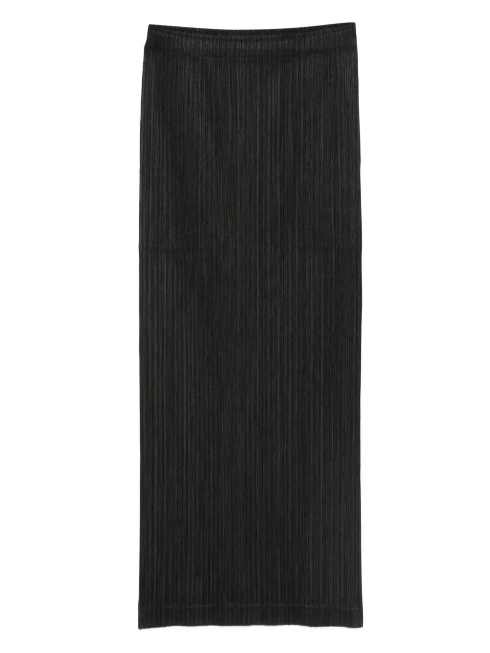Pleats Please Issey Miyake Straight plooirok Zwart