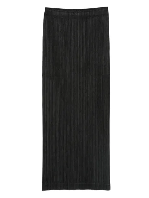 Pleats Please Issey Miyake pleated straight skirt