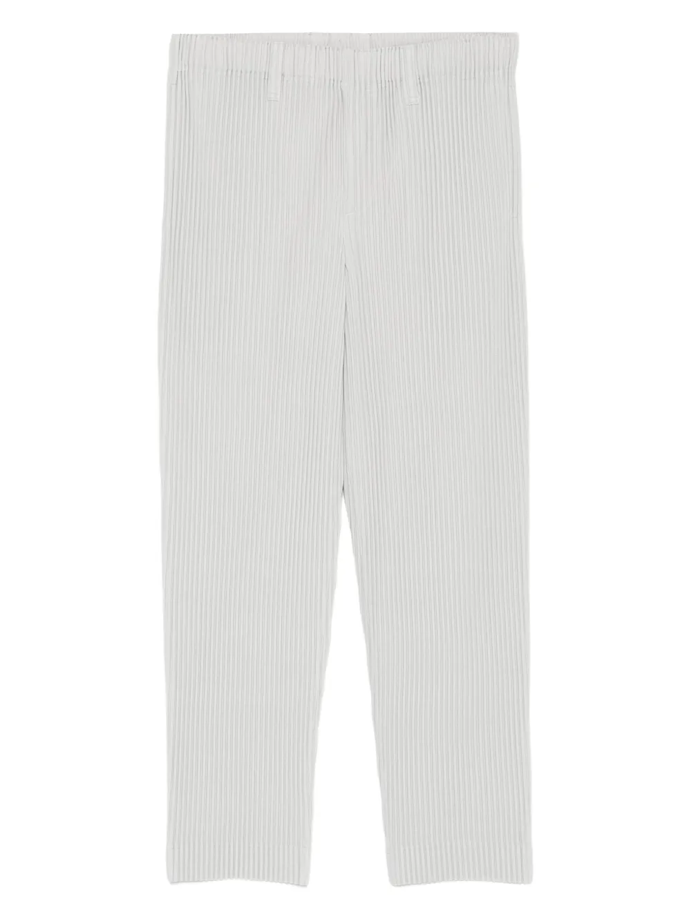 Homme Plissé Issey Miyake Plissé elastische broek Grijs