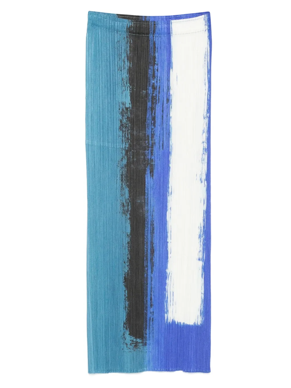 Pleats Please Issey Miyake Straight plooirok Blauw