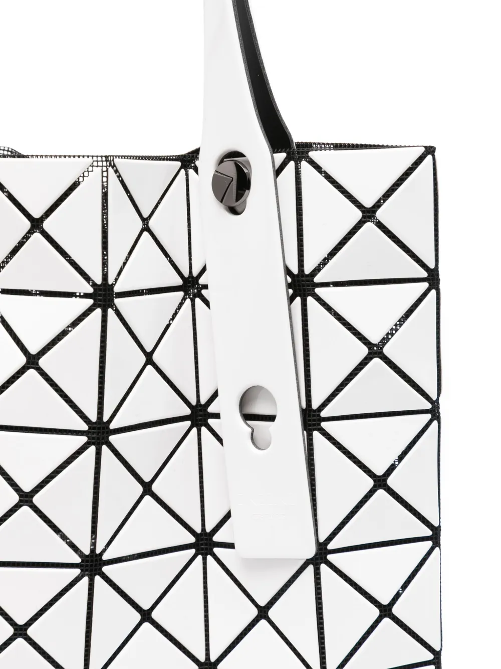 Bao Issey Miyake Prism shopper met geometrisch patroon Wit