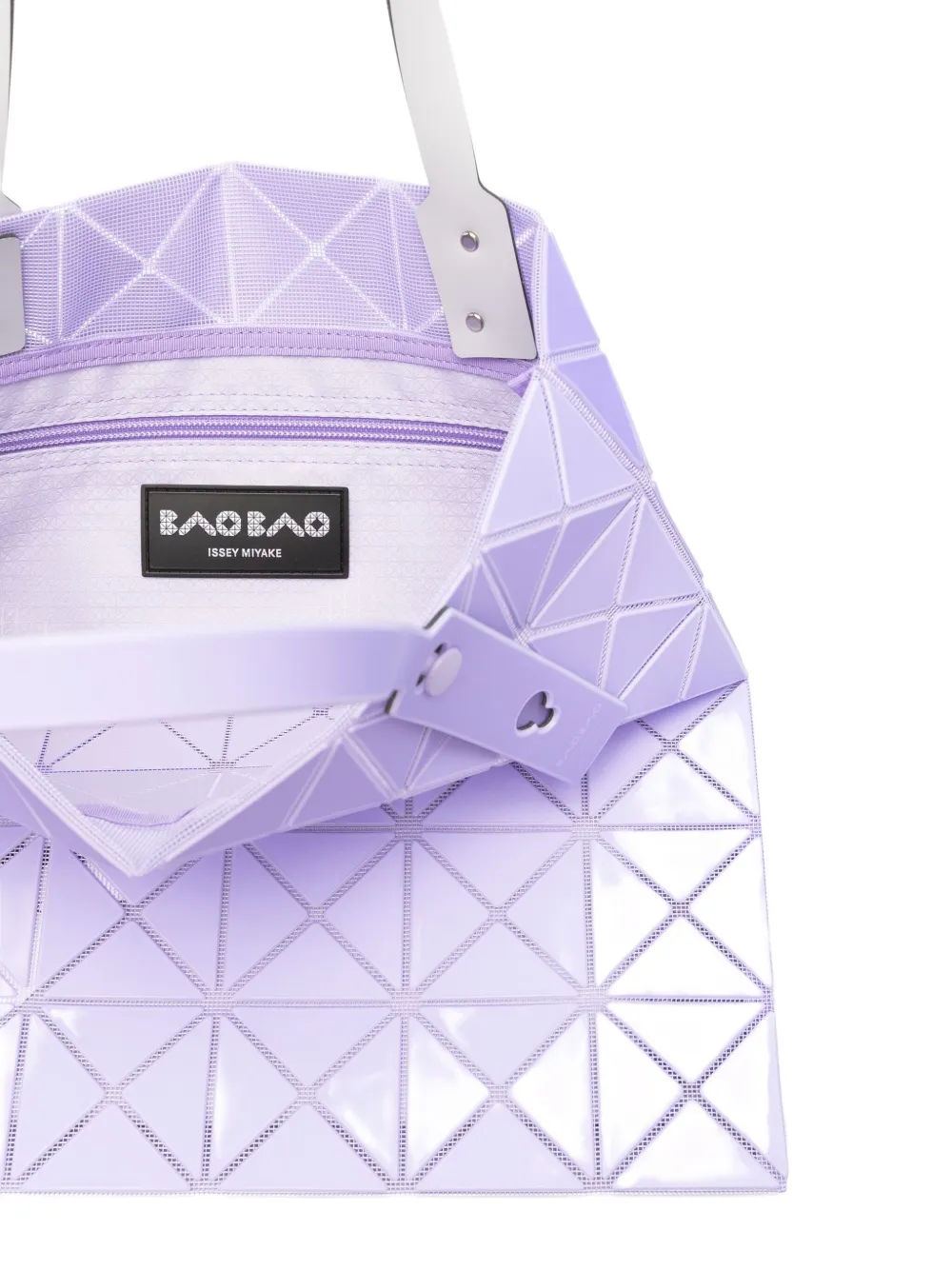 Bao Bao Issey Miyake Baobao Issey Miyake Lucent W Color Tote Bag In Purple