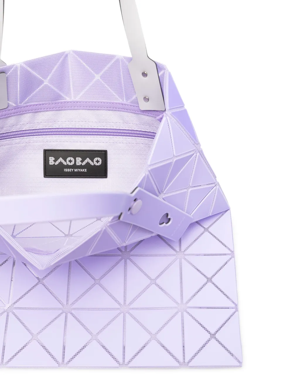 Bao Issey Miyake Prism shopper met geometrisch patroon Paars