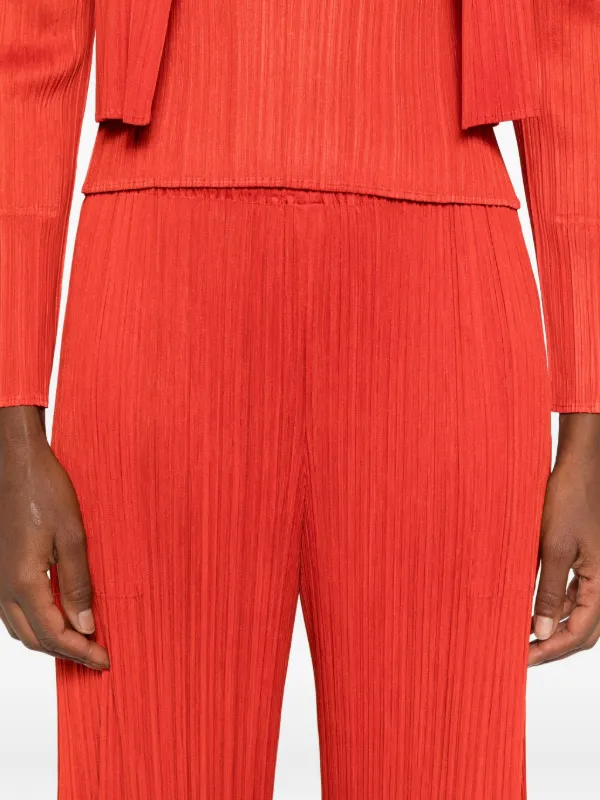 PLEATS PLEASE プリーツ　サルエルパンツ　薄赤色 31473208_60972335_600.jpg