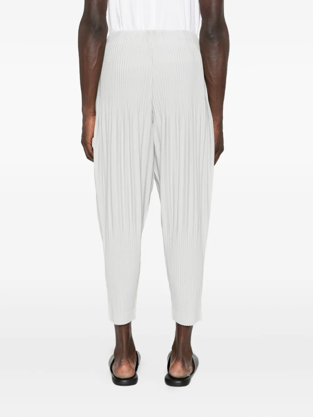 Homme Plissé Issey Miyake Plissé broek Grijs