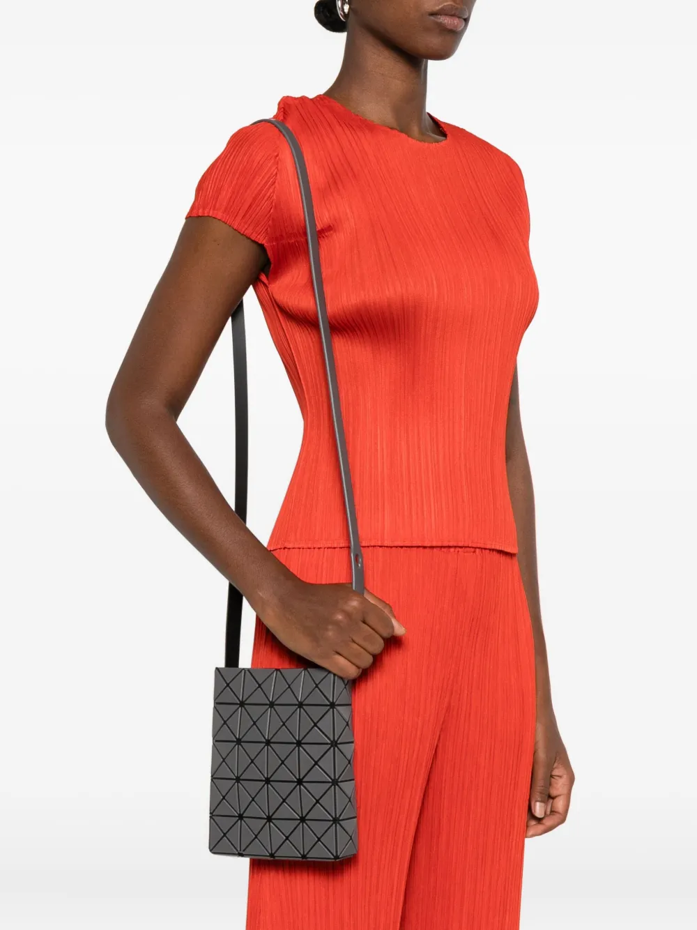 Bao Bao Issey Miyake Prism Matte shoulder bag - Grijs