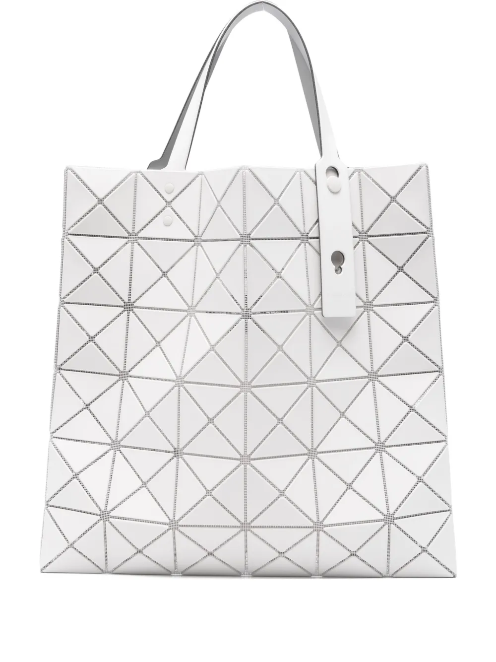 Bao Bao Issey Miyake Prism Geometric-pattern Tote Bag In White