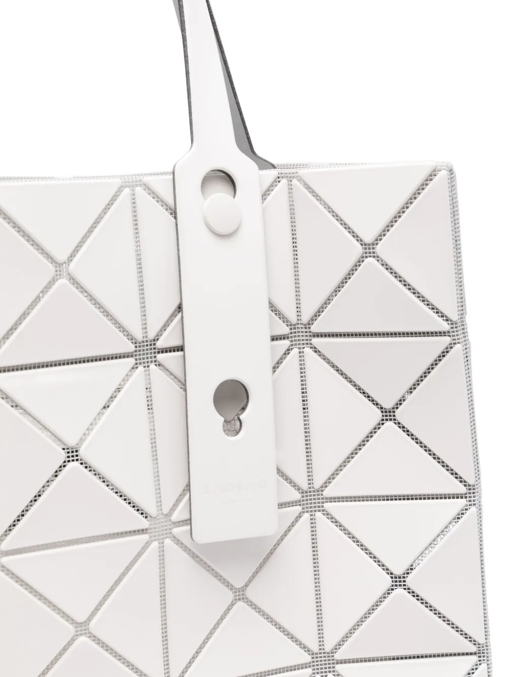 Bao Issey Miyake Prism shopper met geometrisch patroon Wit