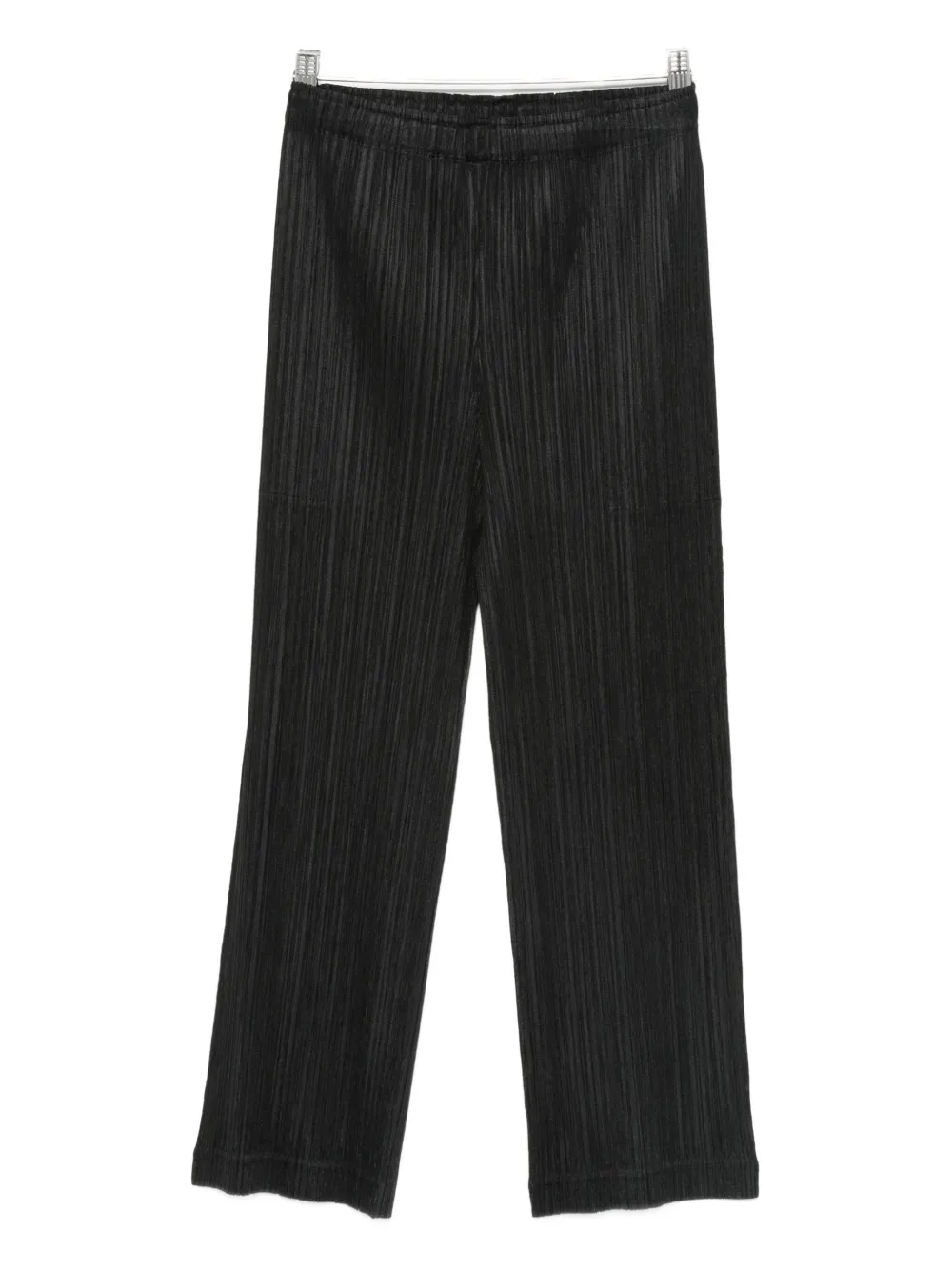 Pleats Please Issey Miyake plissé elasticated trousers - Nero