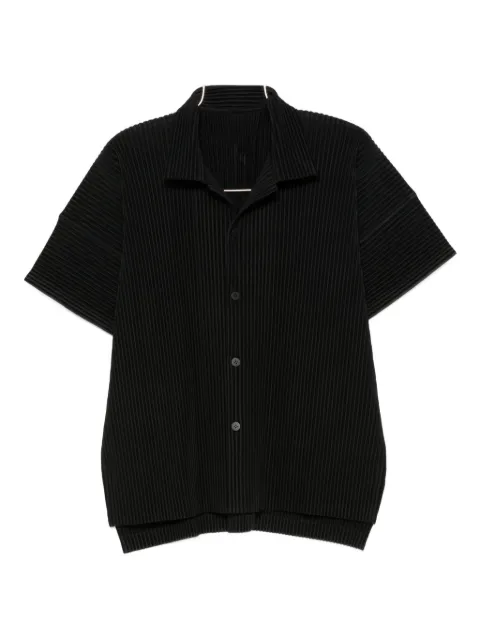Homme Plissé Issey Miyake pleated short-sleeve shirt