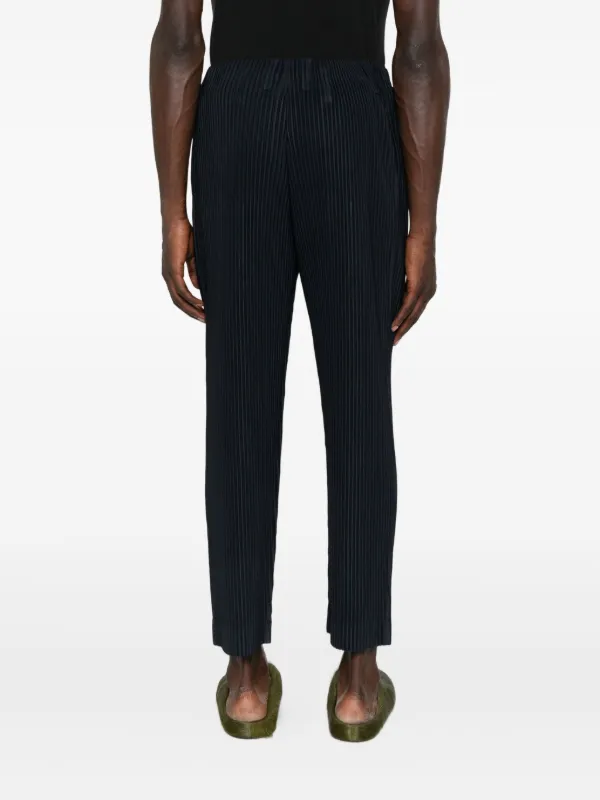 Homme Plissé Issey Miyake プリーツパンツ | ブルー | FARFETCH JP