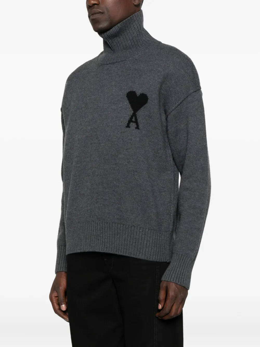 AMI Paris Coltrui met logo Grijs