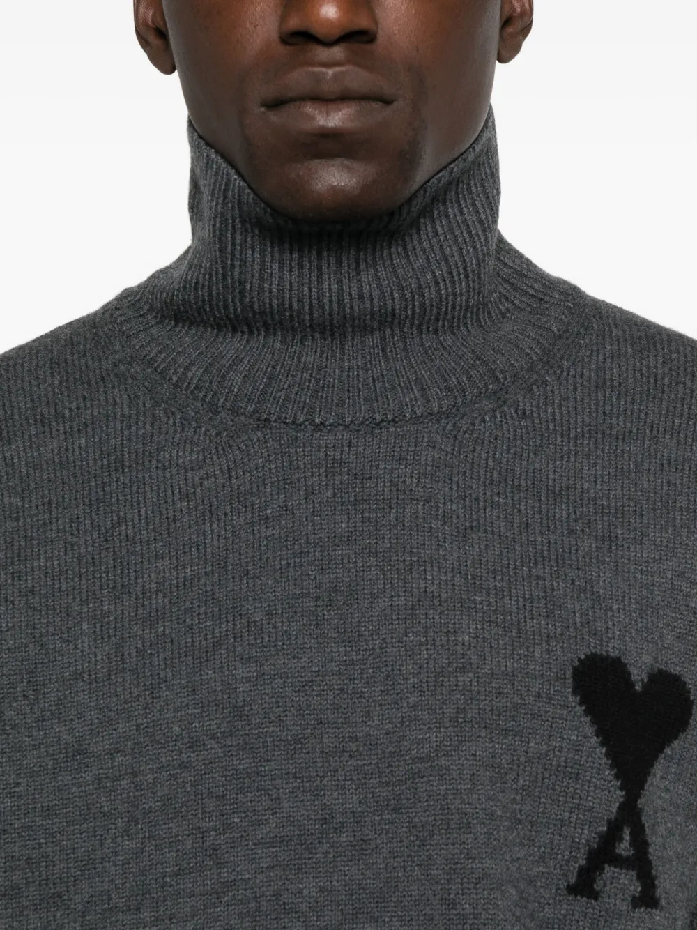 AMI Paris Coltrui met logo Grijs