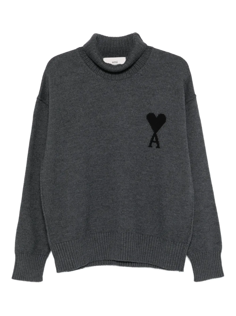 AMI Paris Coltrui met logo Grijs