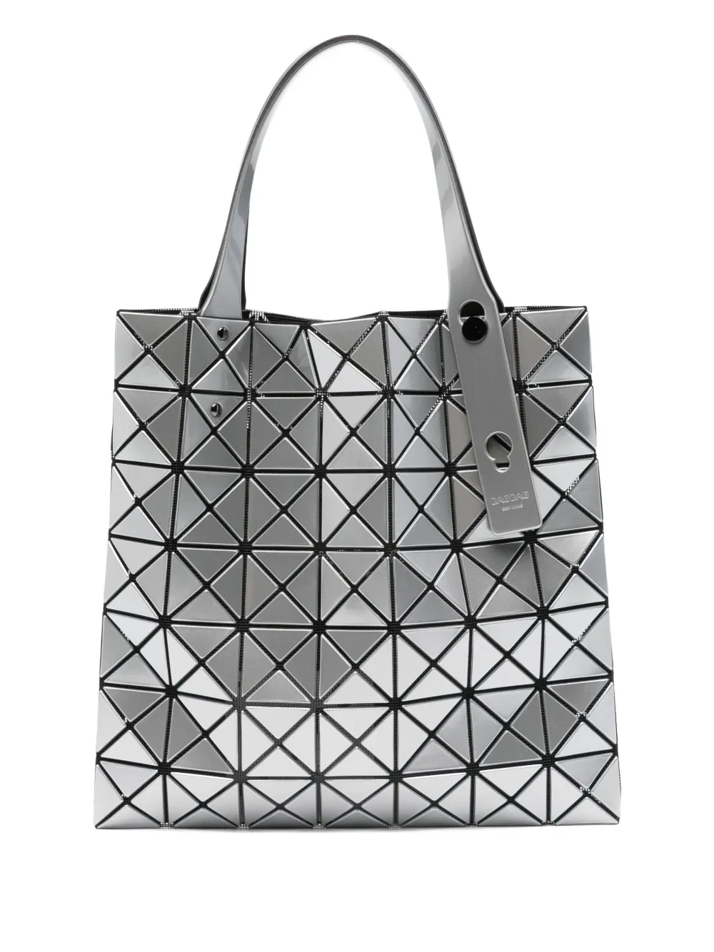 Bao Bao Issey Miyake Prism Geometric-pattern Tote Bag In Silver