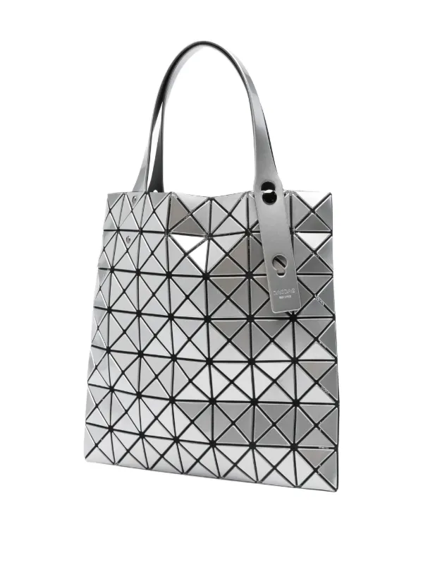 BAO BAO シルバー ハンドバッグ Bao Bao Issey Miyake Prism ジオメトリック ハンドバッグ | シルバー