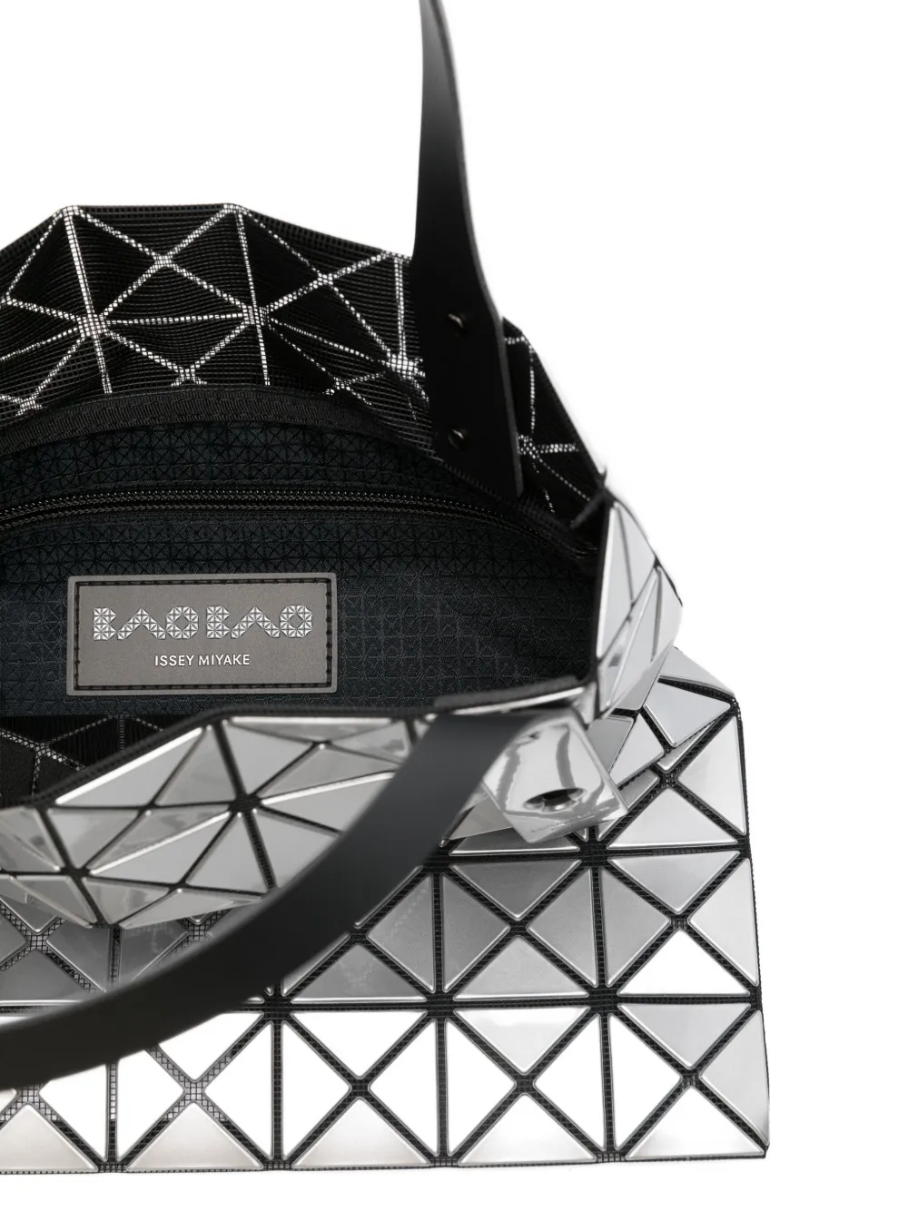 Bao Bao Issey Miyake Prism Geometric-pattern Tote Bag In Silver