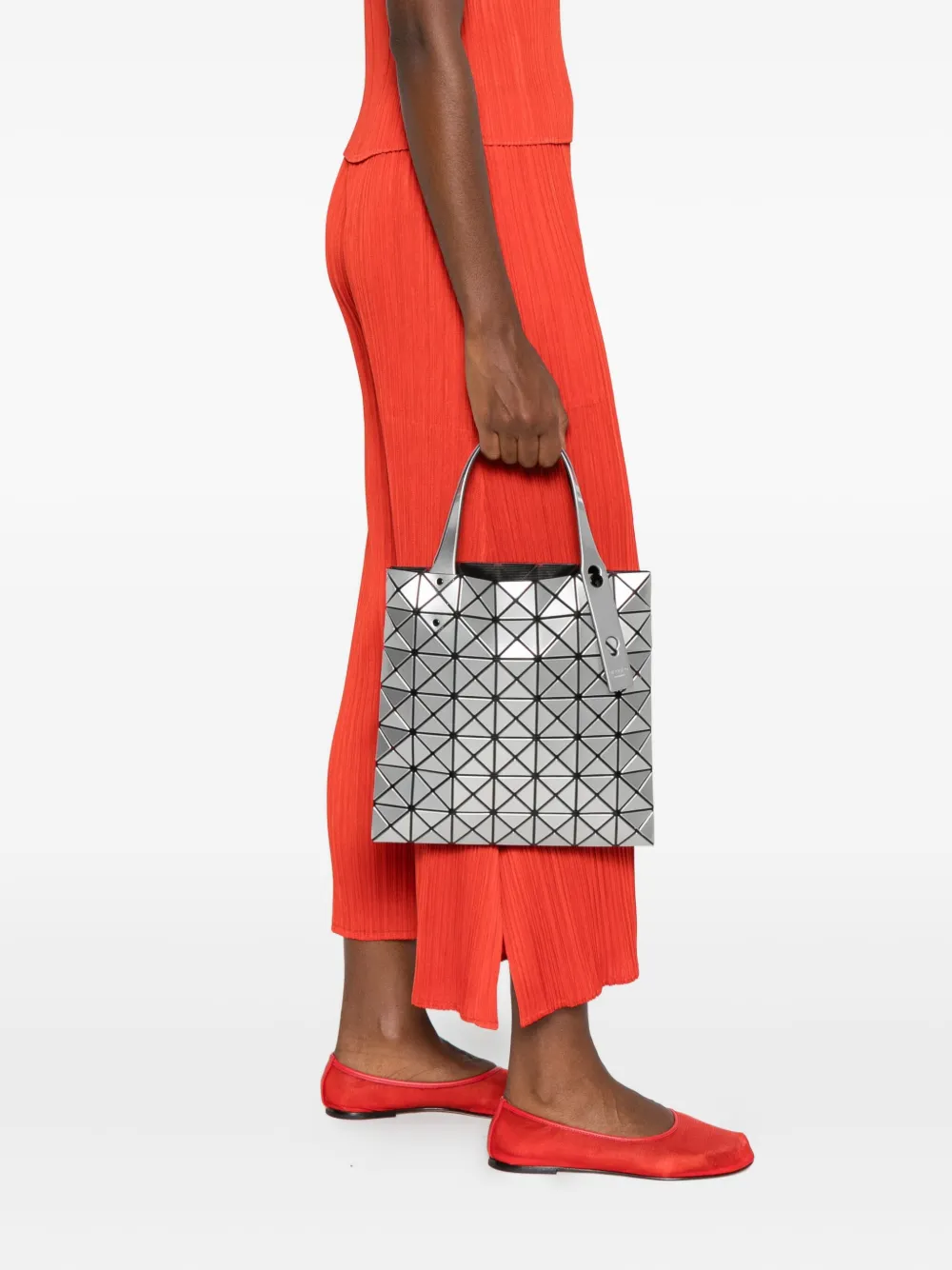 Bao Bao Issey Miyake Prism geometric-pattern tote bag - Zilver