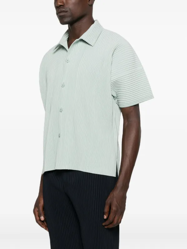 Homme Plissé Issey Miyake ショートスリーブ シャツ | グリーン