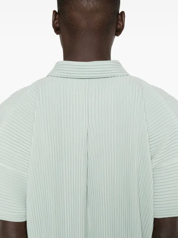 Homme Plissé Issey Miyake ショートスリーブ シャツ | グリーン