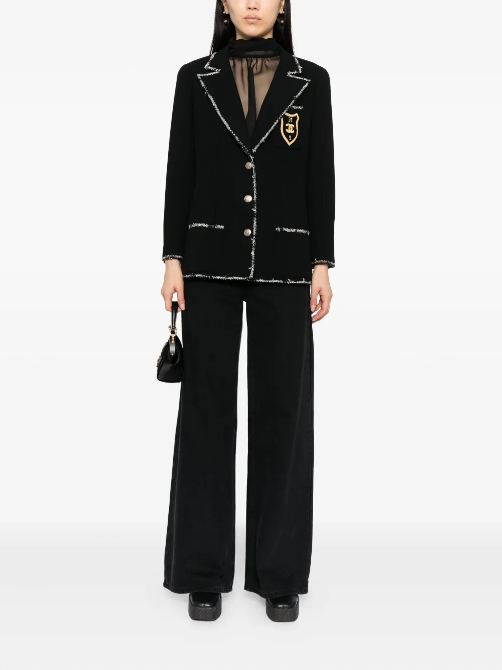 CHANEL Pre-Owned chamarra con botones 2005 | Image 2