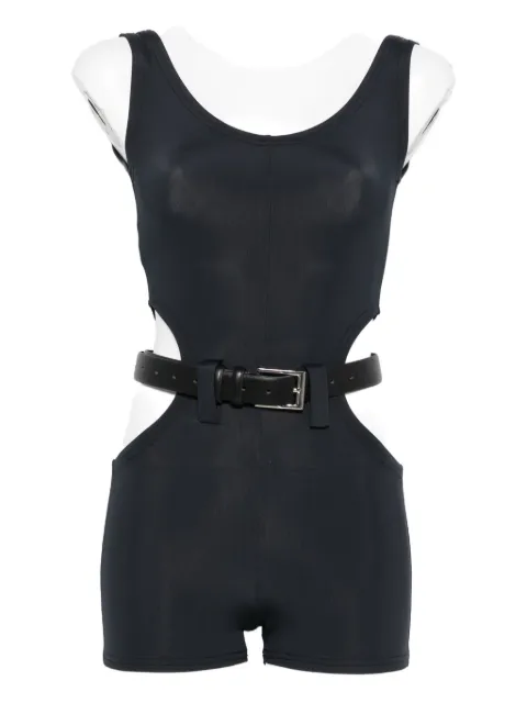 Vestiaire d'un Oiseau Libre combishort ceinturée à découpes