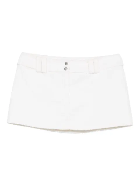 Vestiaire d'un Oiseau Libre corduroy mini skirt