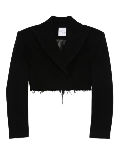 Vestiaire d'un Oiseau Libre frayed-hem jacket