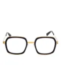 Mykita gold-accented geometric glasses