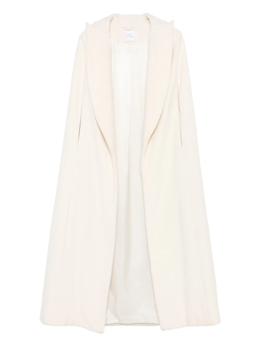 Vestiaire d'un Oiseau Libre A-line cape | White | Image 1
