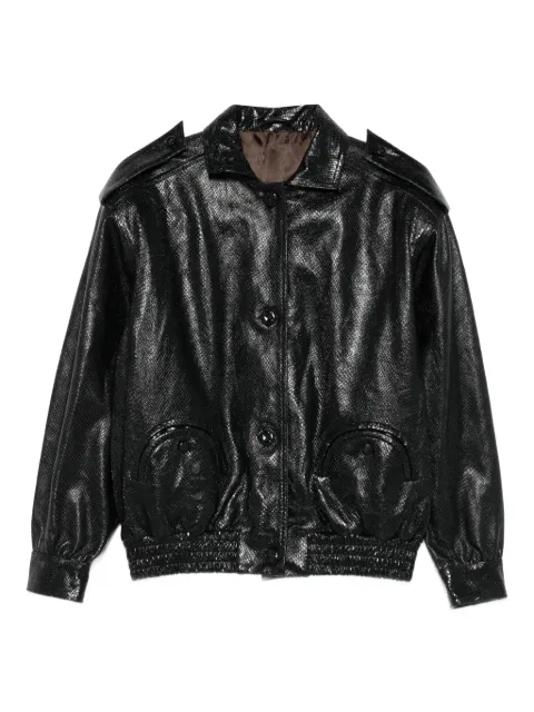 Blazé Milano Charlie button-fastening bomber jacket