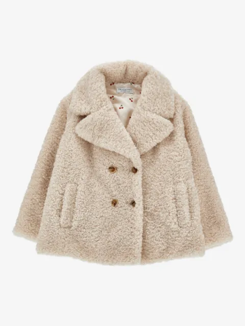 Philosophy Di Lorenzo Serafini Kids Doppelreihiger Mantel mit Teddy