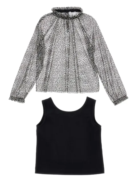 Philosophy Di Lorenzo Serafini Kids animal-print top (set of two)