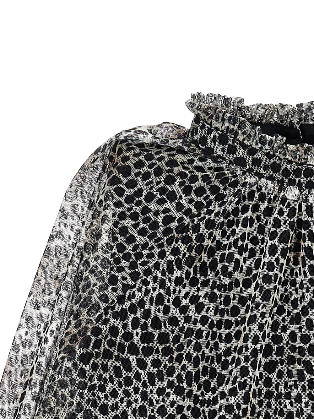 Philosophy Di Lorenzo Serafini Animal-print Top (set Of Two) In Black