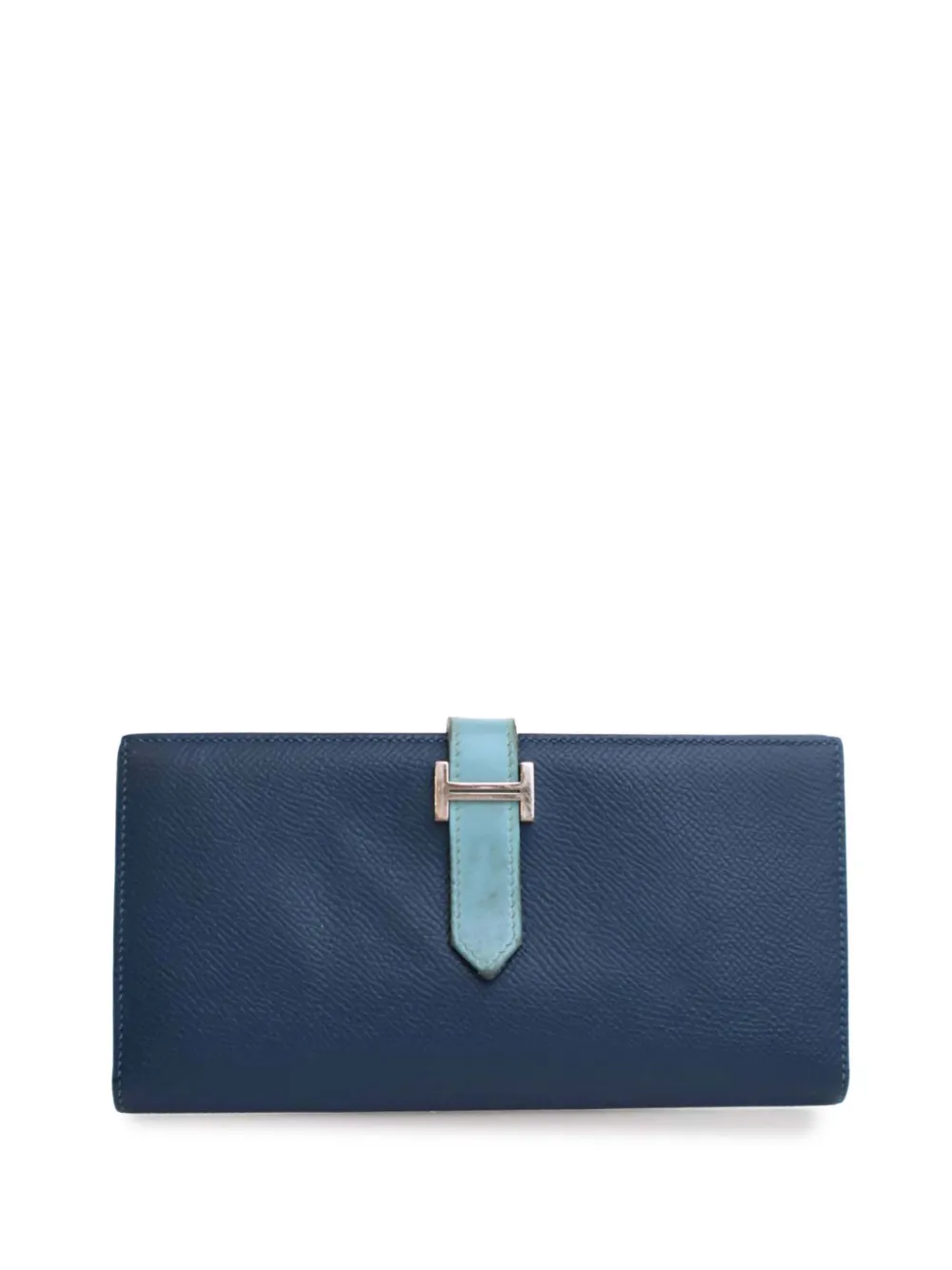 2015 Bicolor Epsom Swift Bearn Wallet long wallets