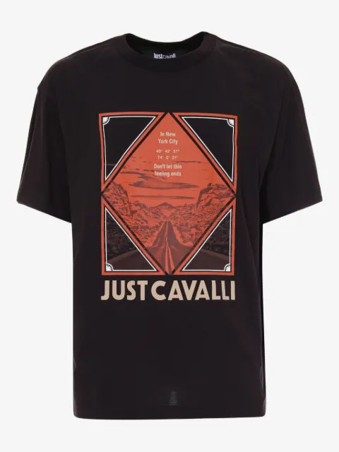 Just Cavalli t-shirt à imprimé graphique