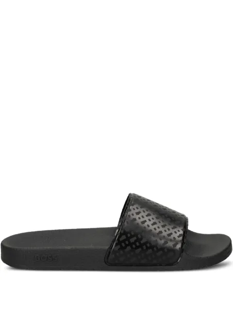 BOSS Sandali slides con logo