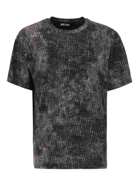 Just Cavalli logo-print T-shirt