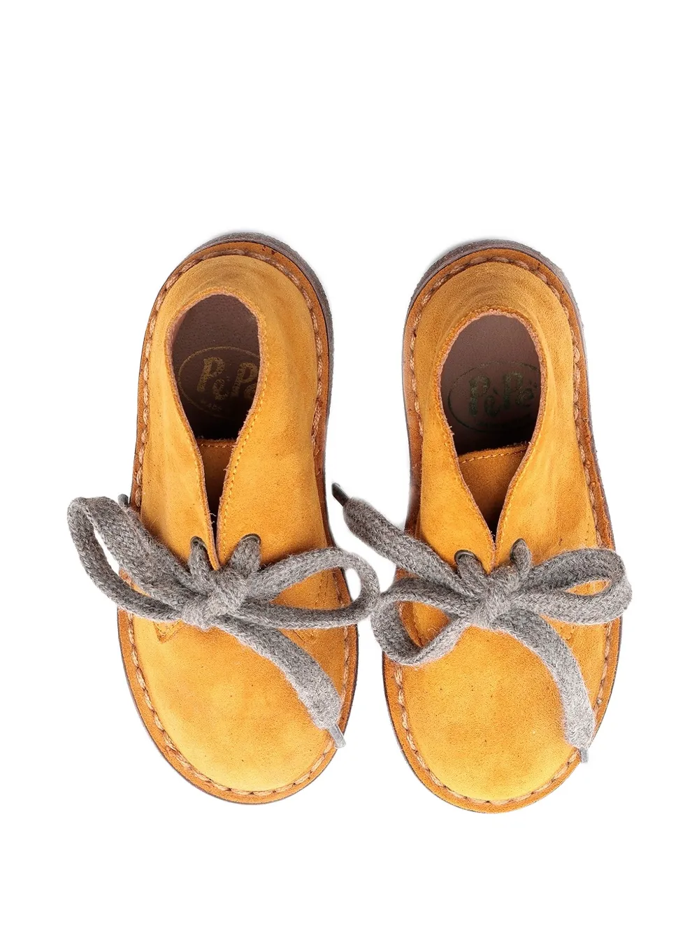 Pèpè Leren brogues Bruin