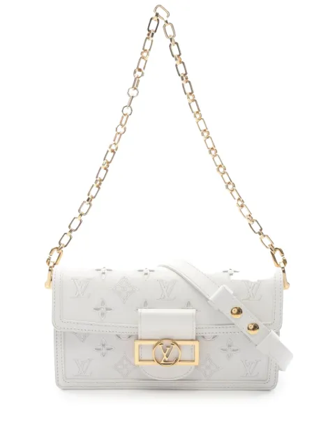 Louis Vuitton Pre-Owned 2021-2025 Monogram Dauphine Broderie East West satchel