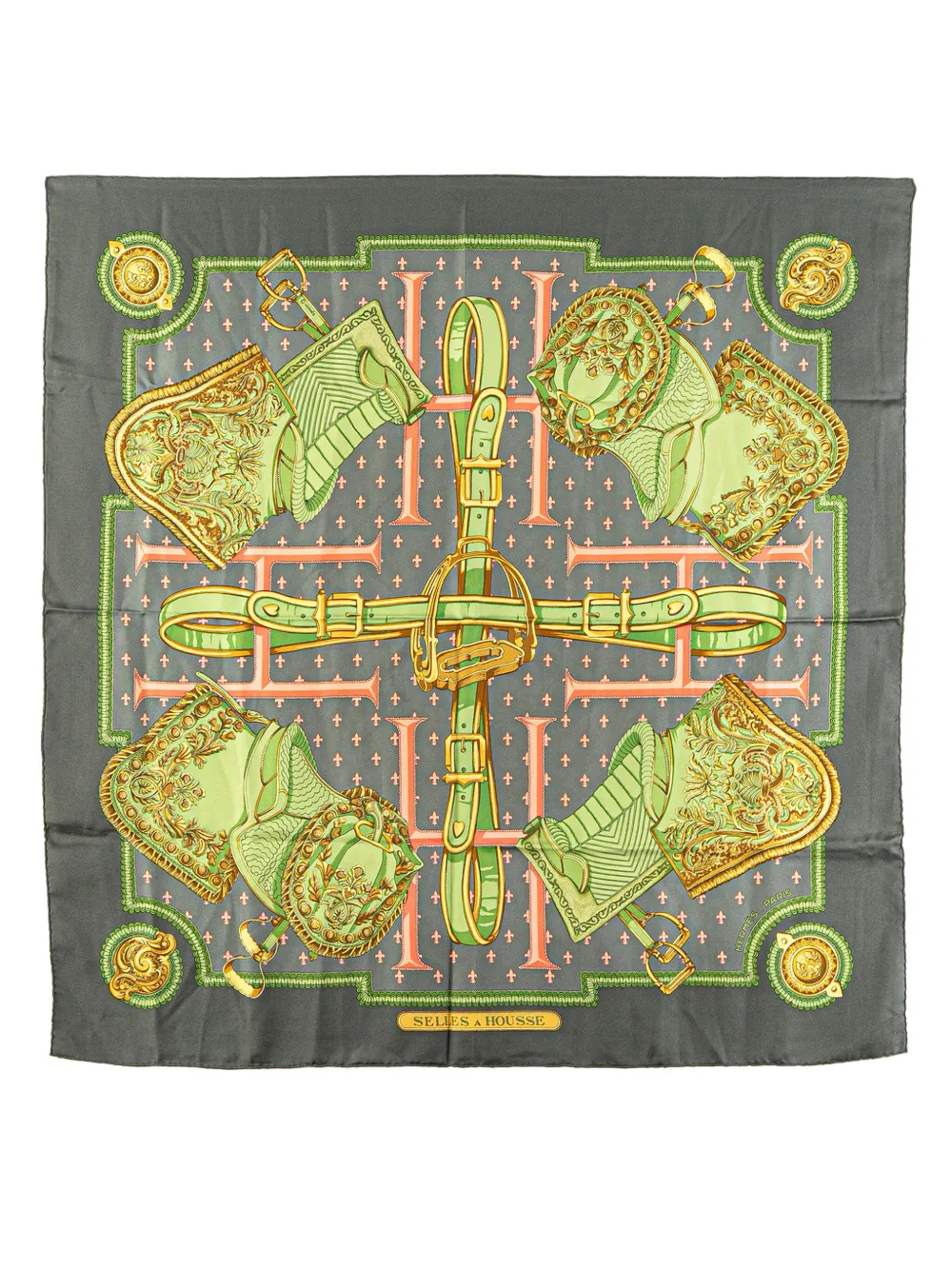 2000-2025 Selles A Housse Silk Scarf scarves