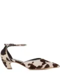 Le Monde Beryl pointed-toe ankle-strap pumps - Neutrals